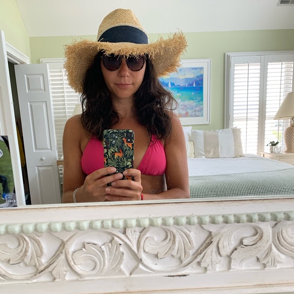 Adjustable straw hat - Picture 7 of 8